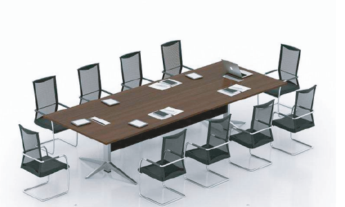 Table de réunion modulable